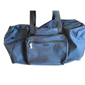 Tumi Packable Duffel Bag Navy Blue